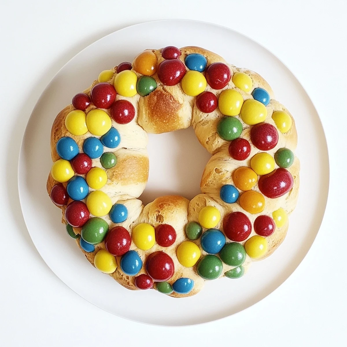 Light and airy rainbow cloud bread, ideal for whimsical dessert creations and sharing.