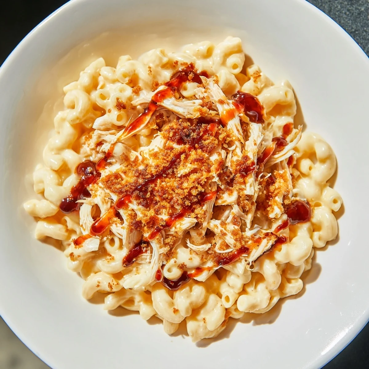 Classic Mac Cheese BBQ Chicken