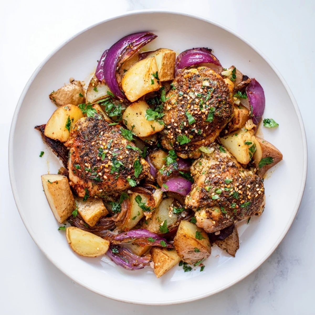 Pan-Roasted Zaatar Chicken