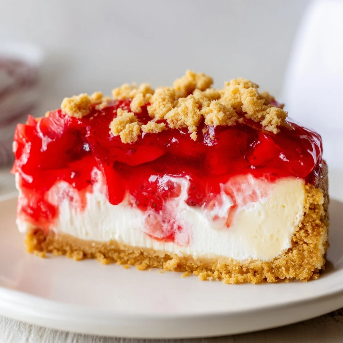 Strawberry Shortcake Cheesecake