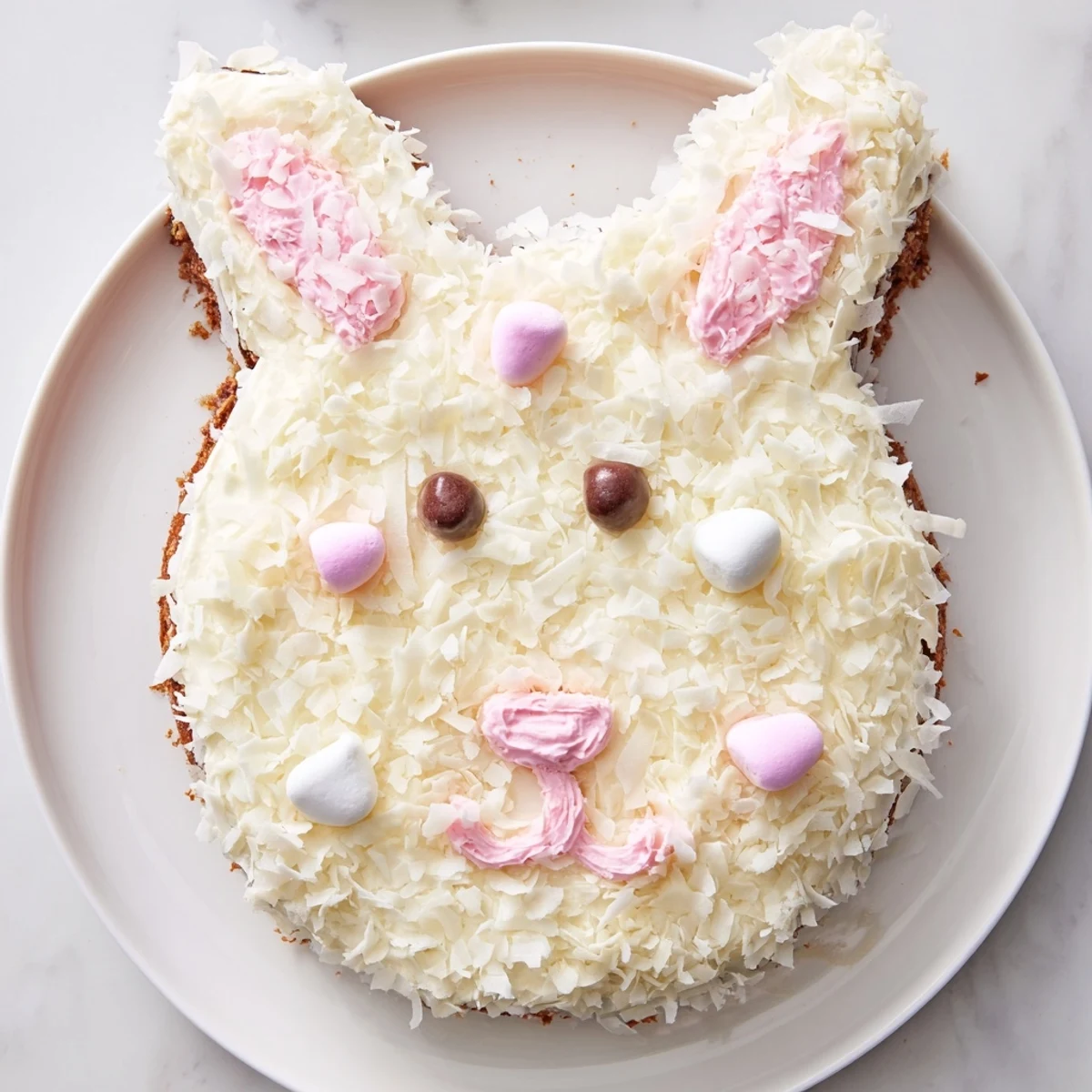 Spring Bunny Carrot Cake