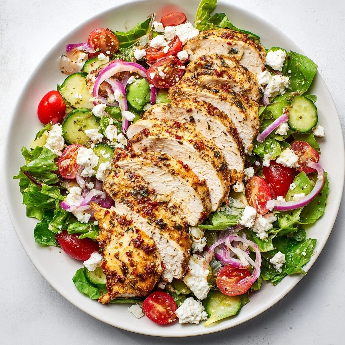 Quick Pan-Seared Chicken Salad