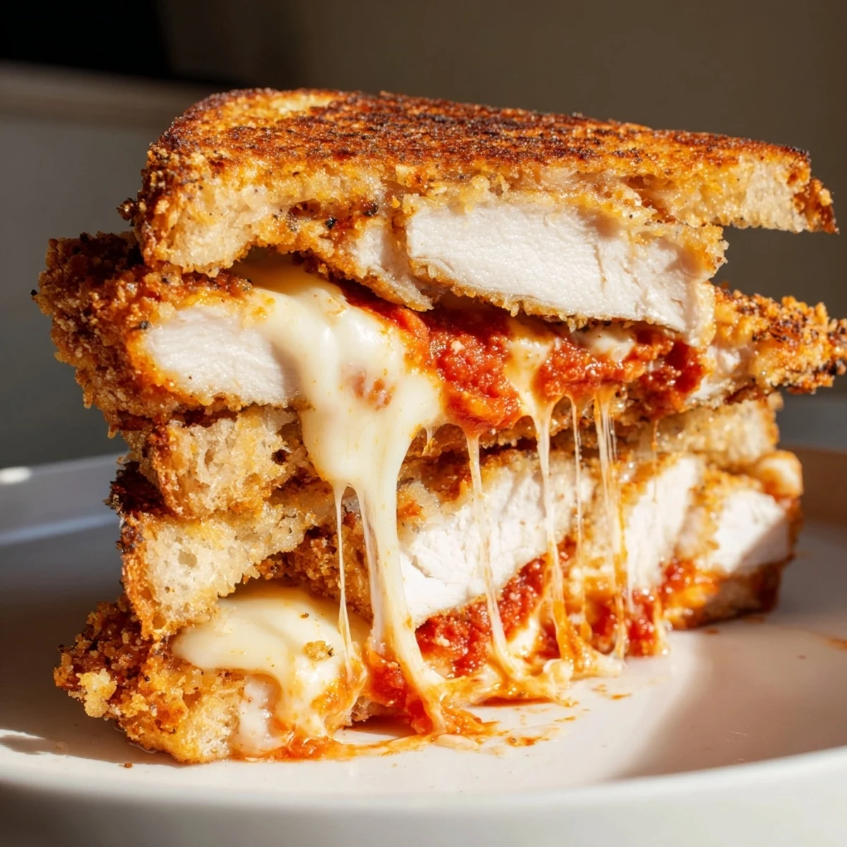 Chicken Parm Grilled Cheese