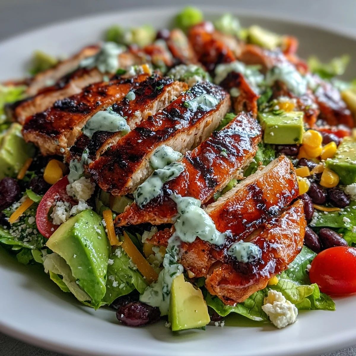 High Protein Southwest Chicken Salad