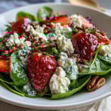 Strawberry Spinach Spring Salad