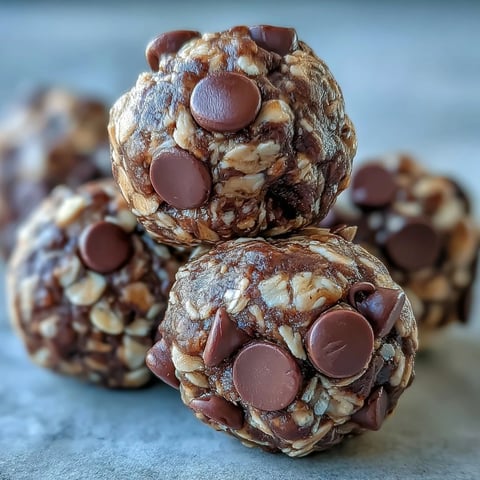 Vegan Chocolate Peanut Butter Protein Balls are arranged on a chilled tray with a drizzle of maple syrup.