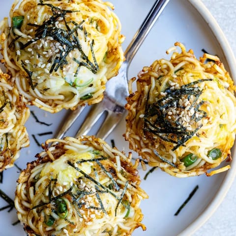 Japanese Ramen Egg Muffins