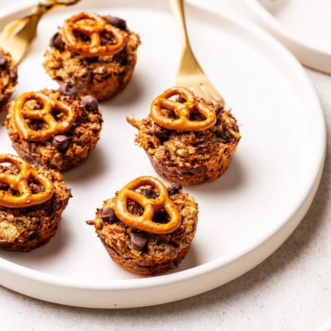 Flamin Hot Pretzel Cookie Muffins