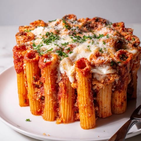 Honeycomb Pasta Cake Bake