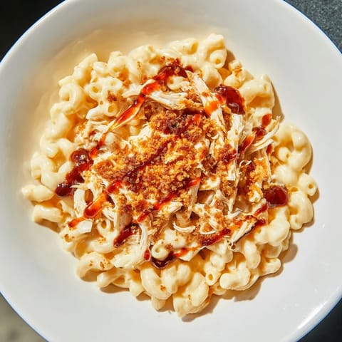 Classic Mac Cheese BBQ Chicken