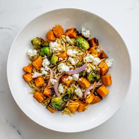 Fall Harvest Orzo Salad