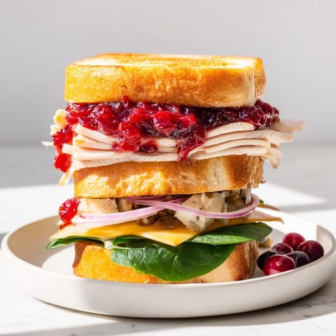 Budget Christmas Brioche Sandwich