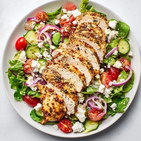 Quick Pan-Seared Chicken Salad