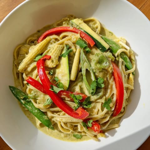 Thai Curry Pasta Fusion