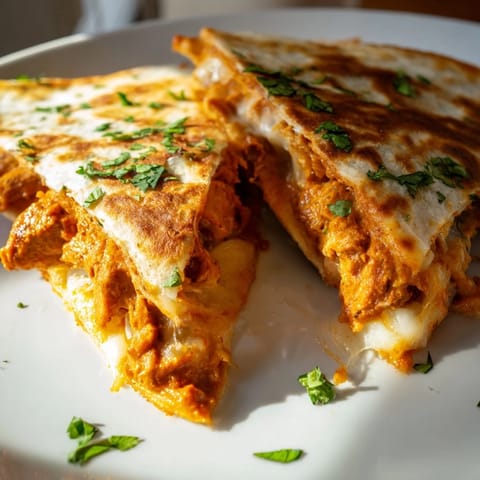 Butter Chicken Quesadillas