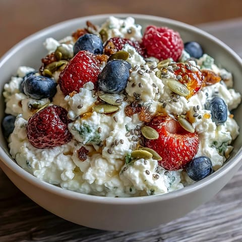 5-Minute Cottage Cheese Bowl