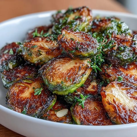 Herb Lemon Brussels Sprouts