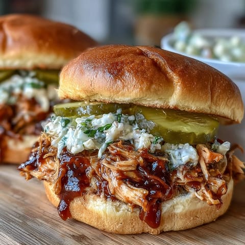 BBQ Baby Shower Pulled Chicken