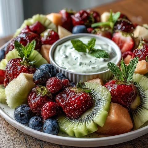 Baby in Bloom Fruit Platter