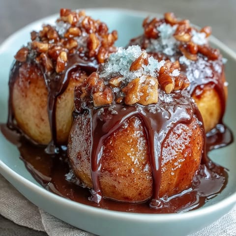 Candy Apple Slices Caramel Chocolate