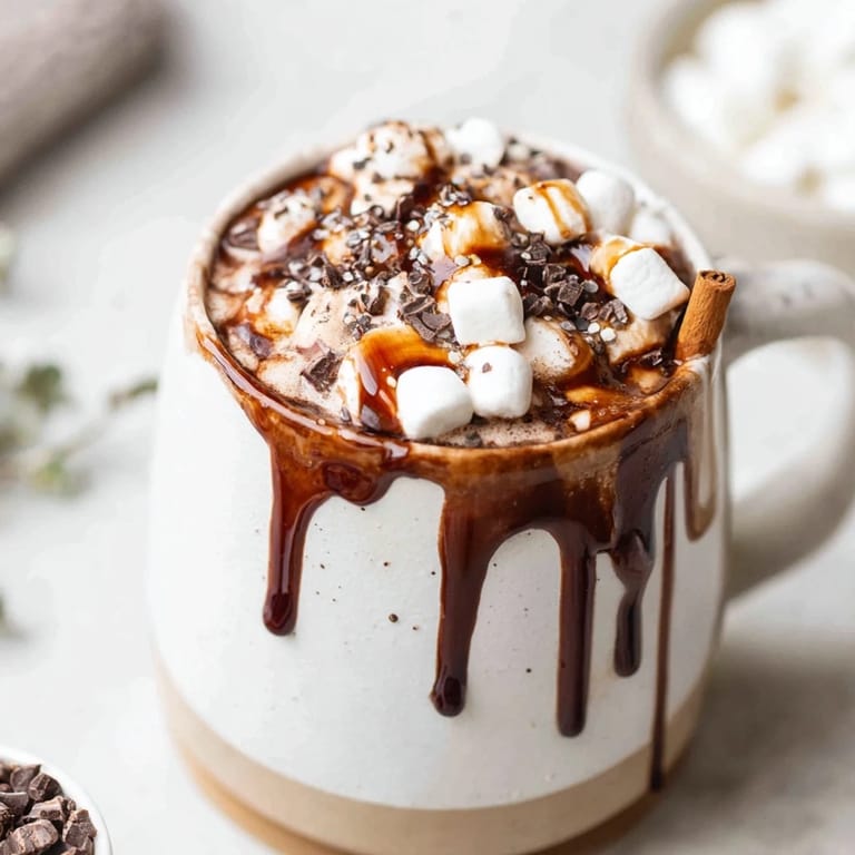 A warm, inviting photo of a Reindeer Hot Cocoa Bar with toppings for customizable drinks.