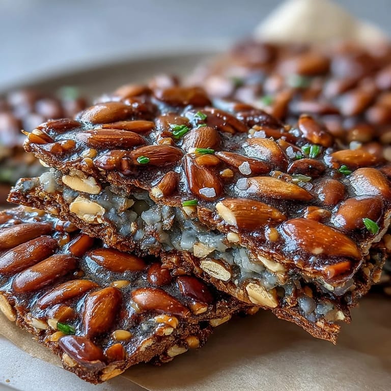 A wholesome platter of homemade seed crackers, ideal for pairing with dips, cheeses, or fresh vegetables.